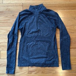 Gray Athleta quarter zip